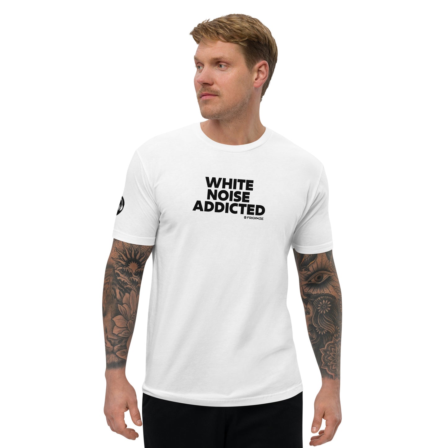 "White Noise Addicted" Short Sleeve T-Shirt