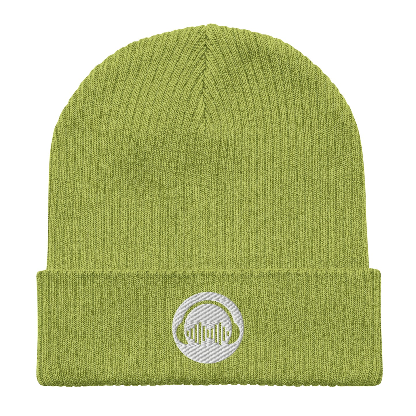 FRIGNOIZE® Organic Ribbed Beanie (Only Logo)