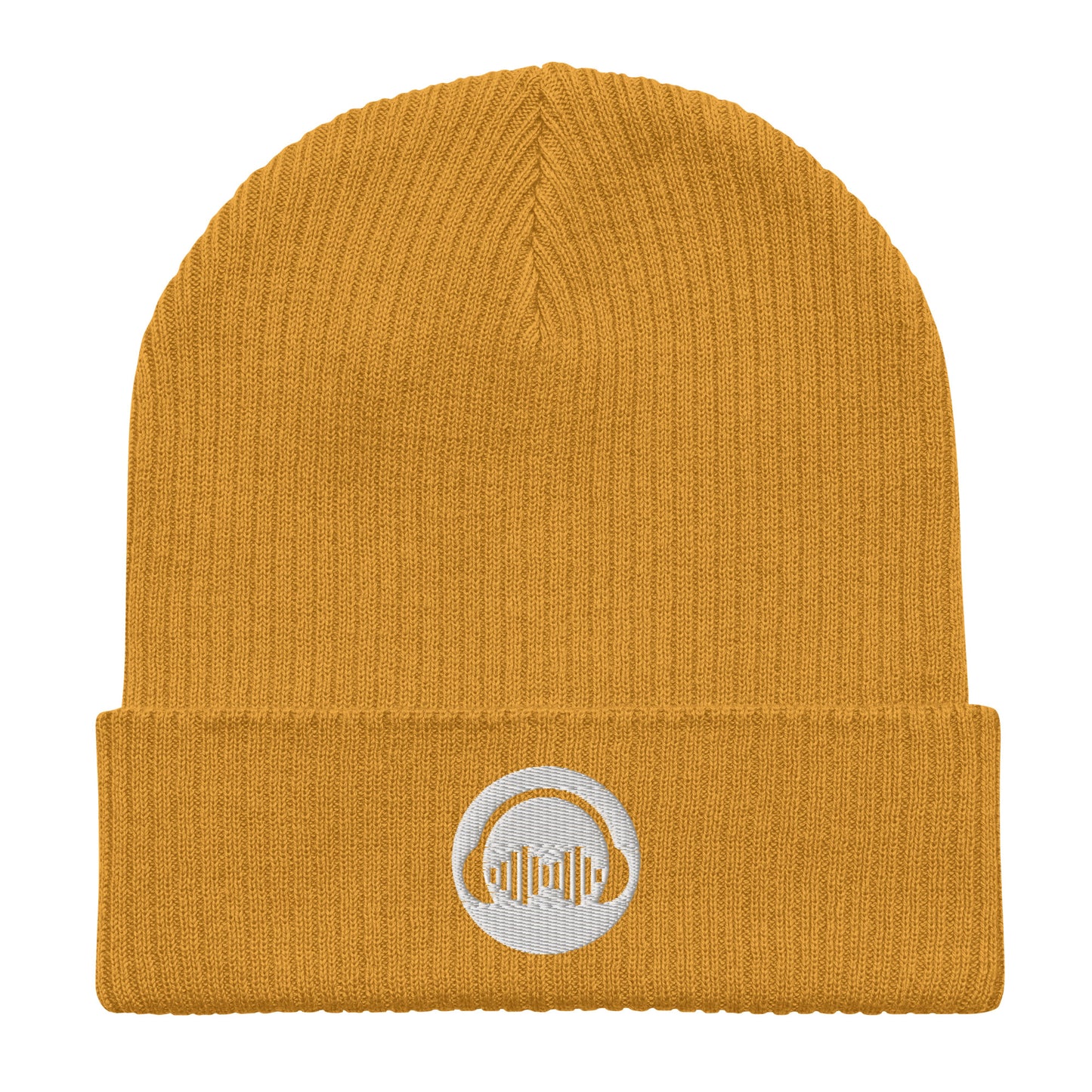 FRIGNOIZE® Organic Ribbed Beanie (Only Logo)