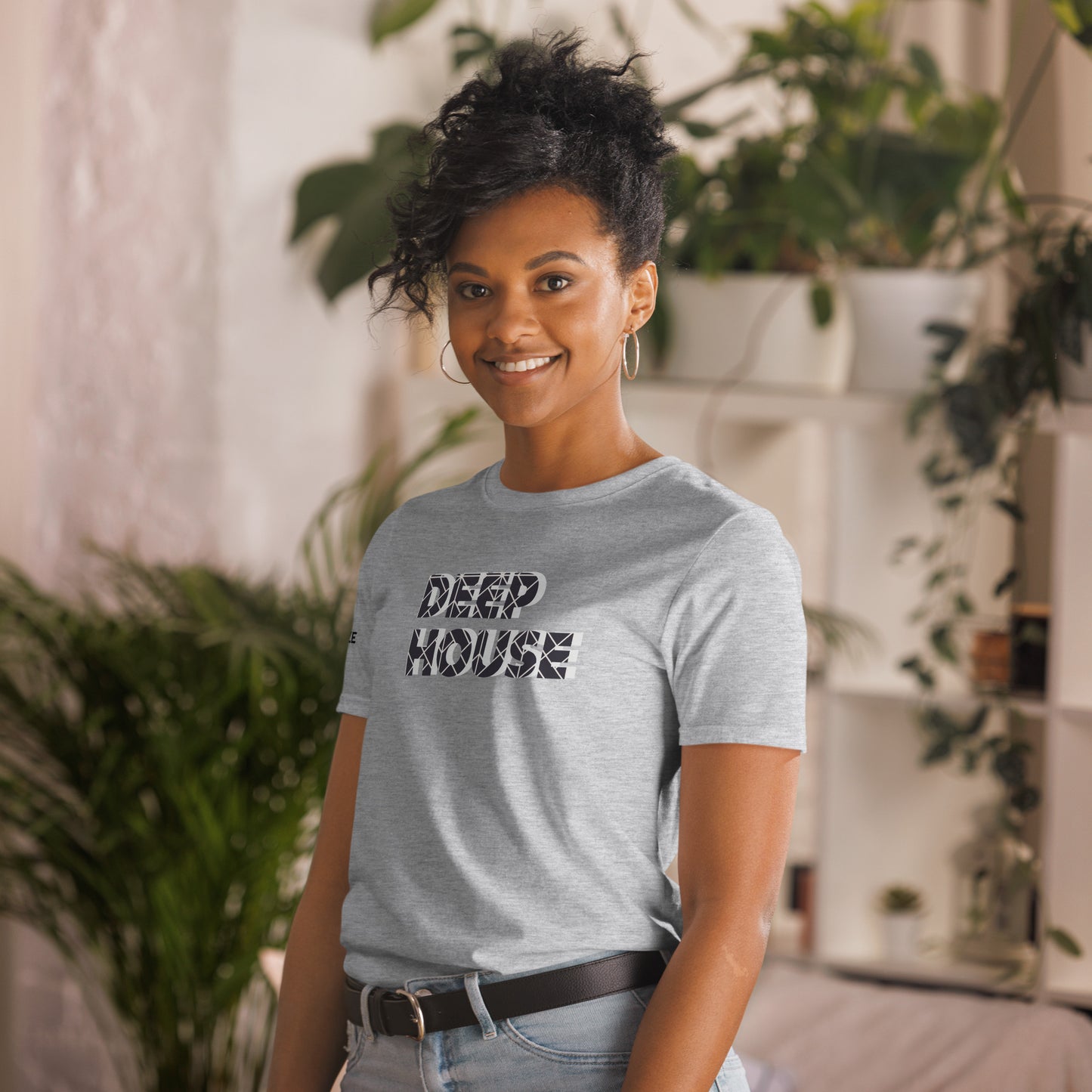 "DEEP HOUSE" - Short-Sleeve Unisex T-Shirt