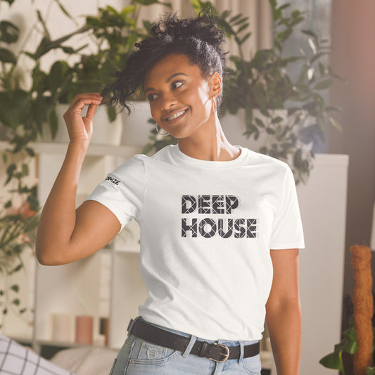 "DEEP HOUSE" - Short-Sleeve Unisex T-Shirt
