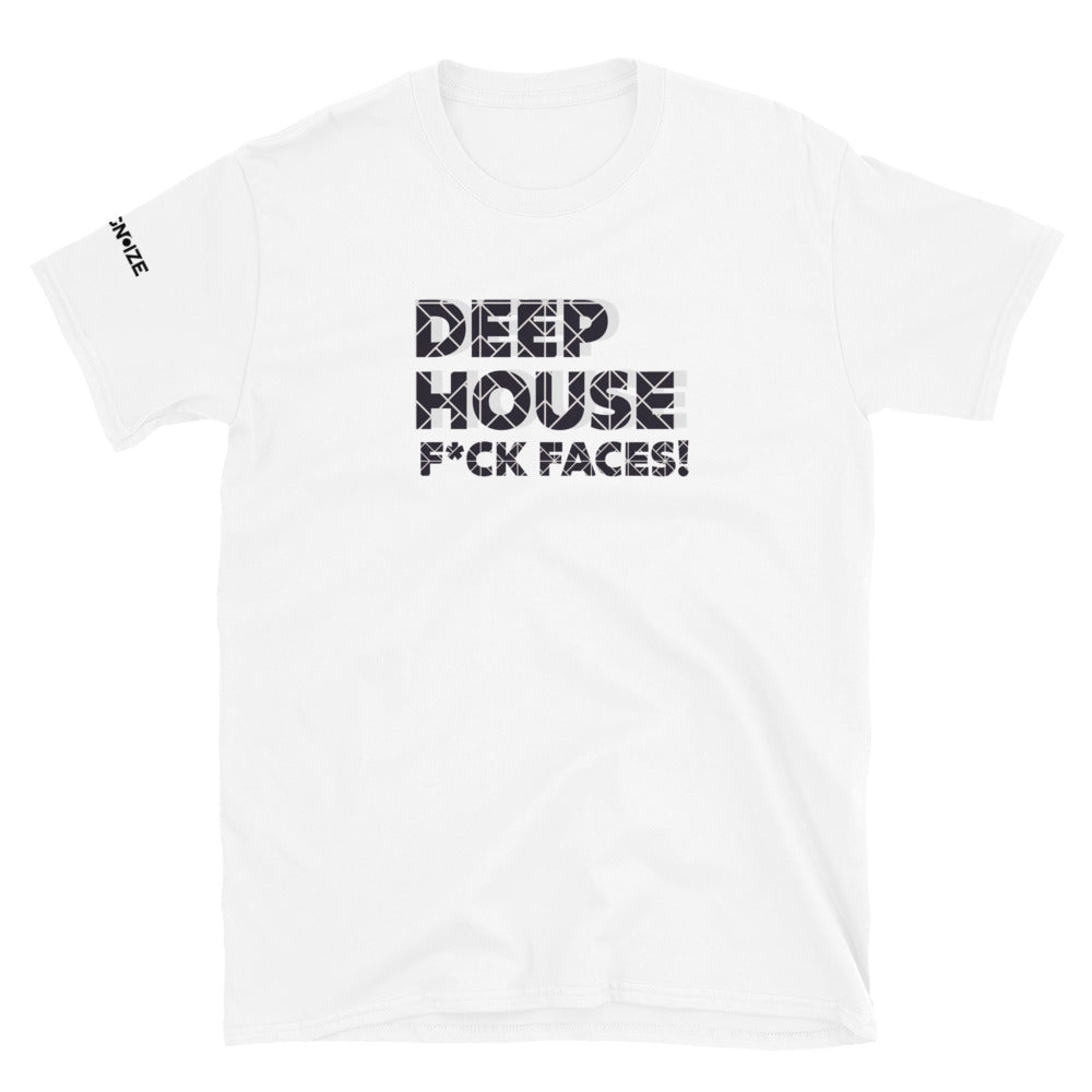 "DEEP HOUSE" - Short-Sleeve Unisex T-Shirt (Explicit)