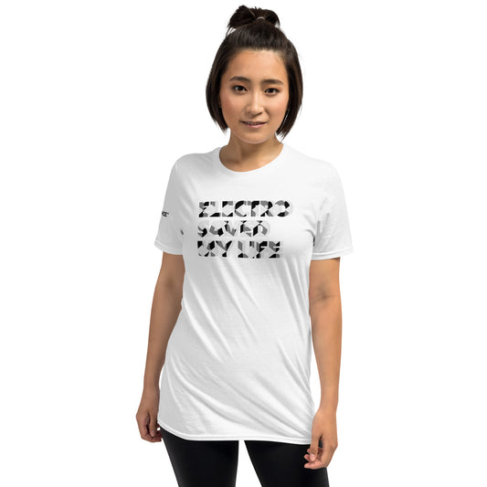 "ELECTRO SAVED MY LIFE" - Short-Sleeve Unisex T-Shirt