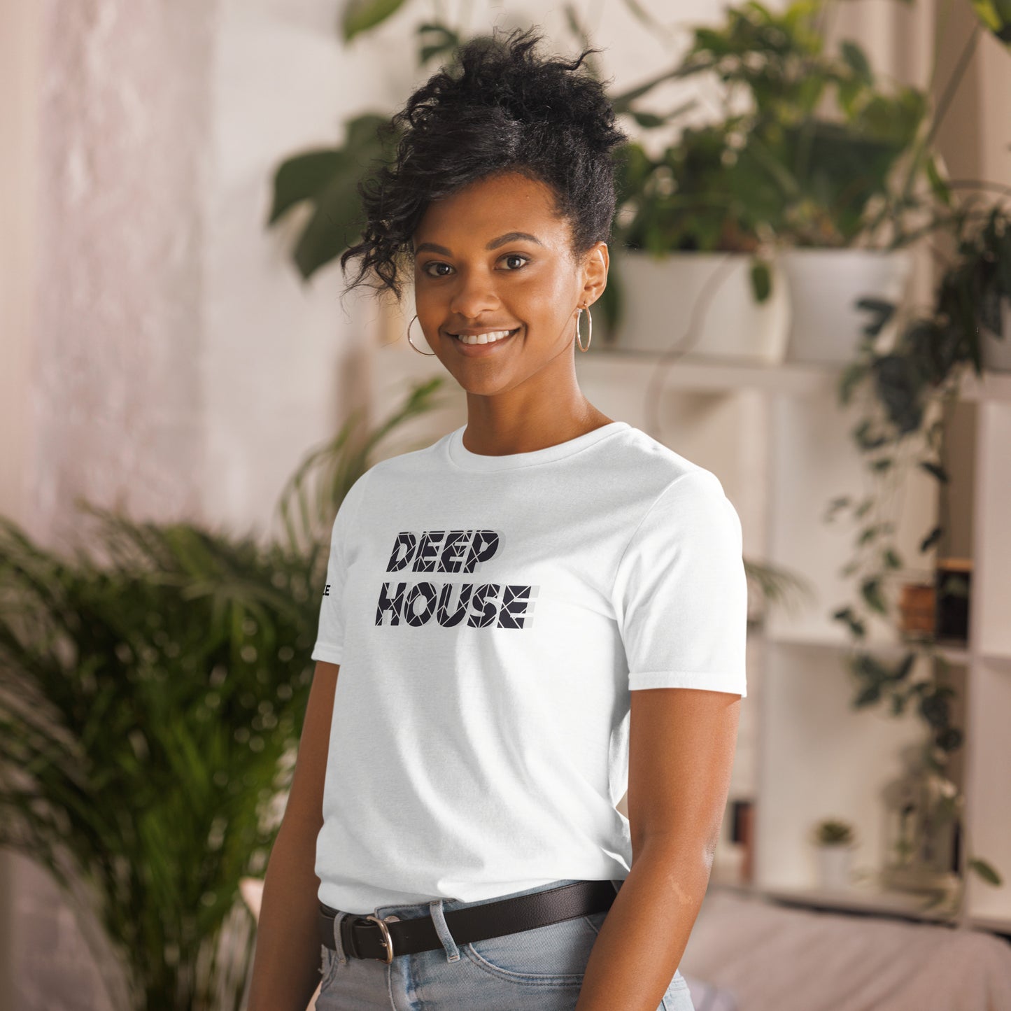 "DEEP HOUSE" - Short-Sleeve Unisex T-Shirt
