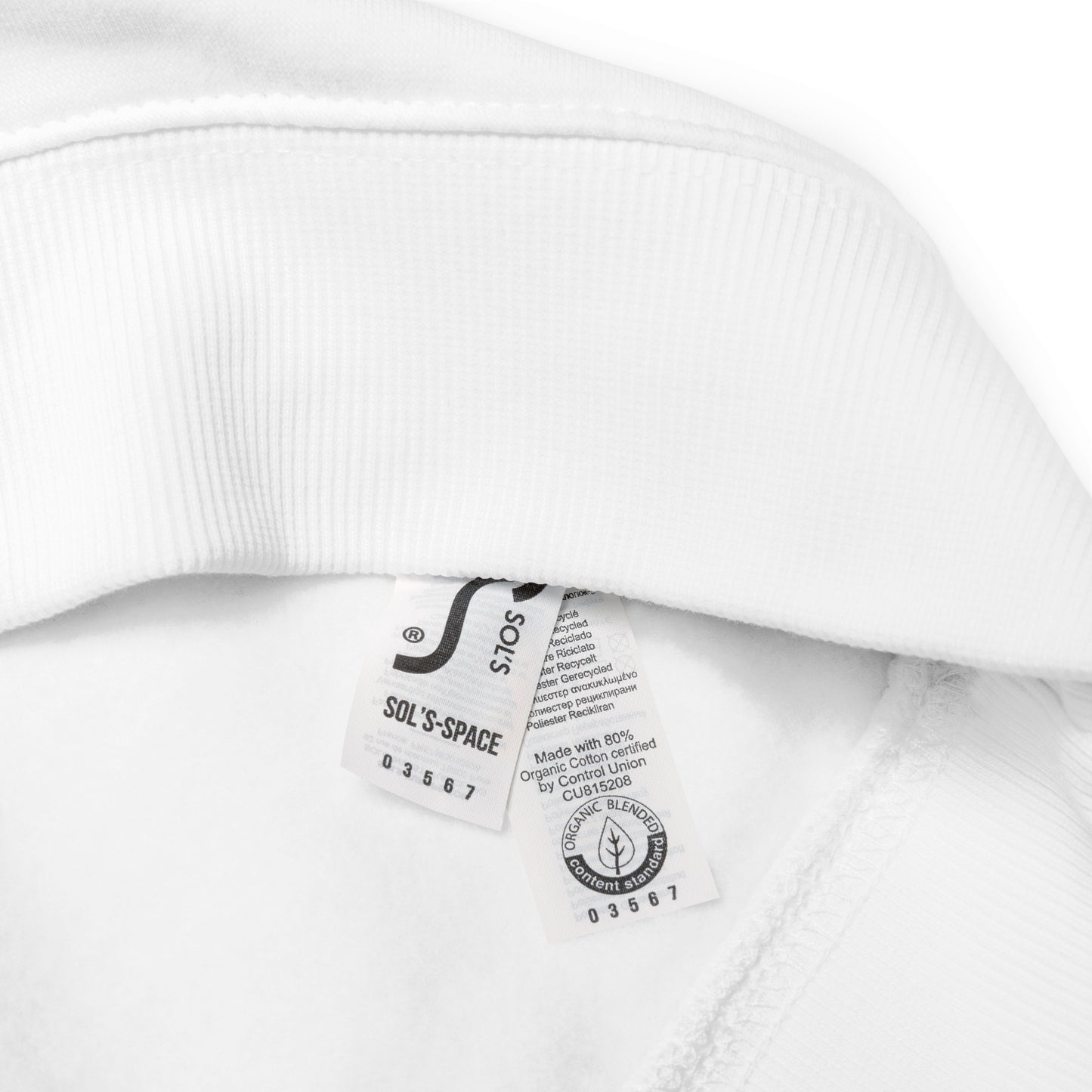 KICK (B)ASS! - Unisex Organic Raglan Sweatshirt